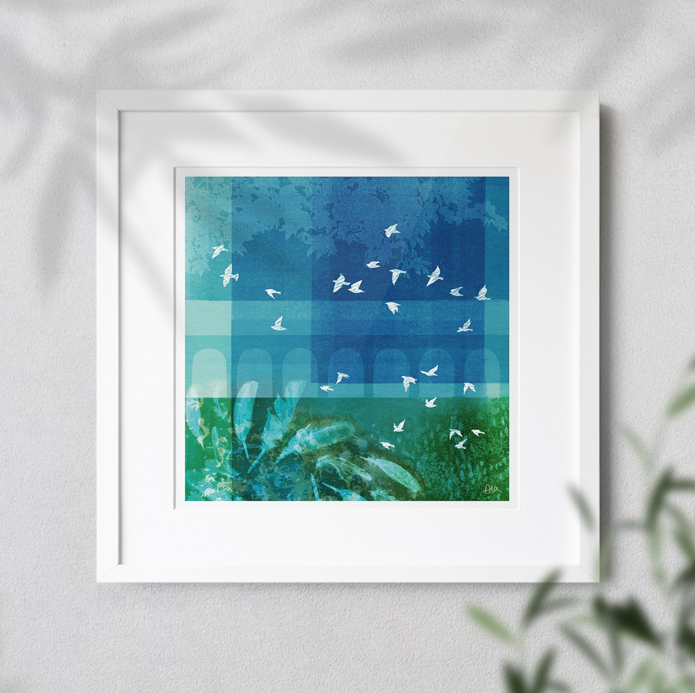 'Abstract Skies' Giglée Print
