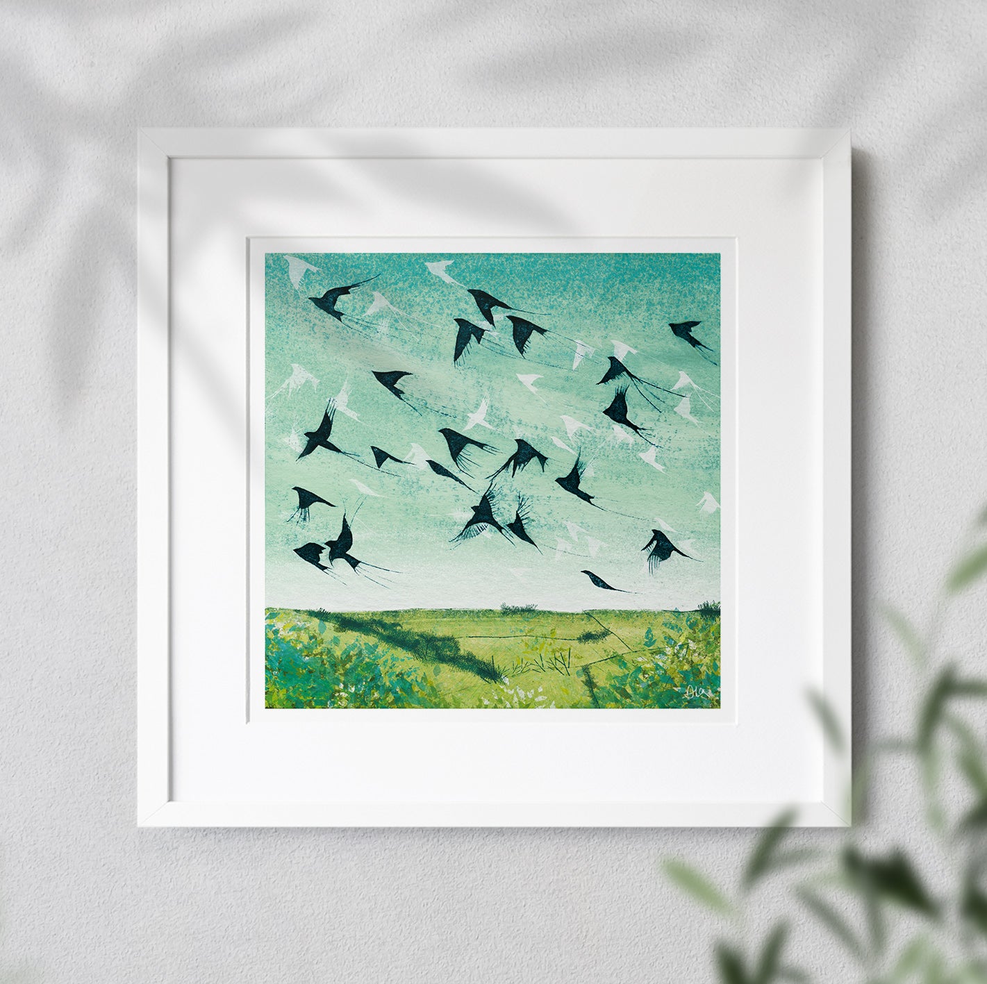 'Bramblings I' Giglée Art Print