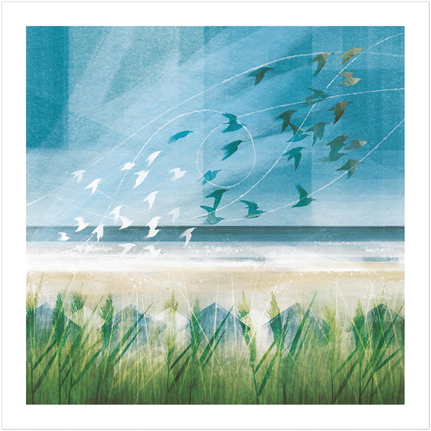'Brancaster Knots' Giclée Print