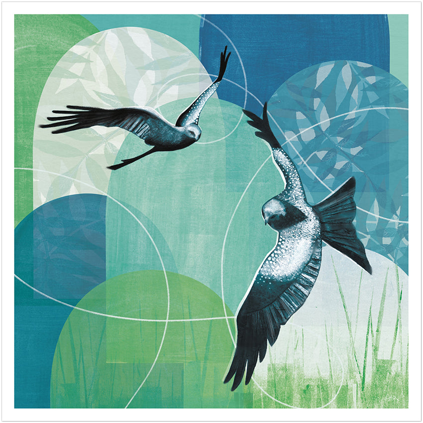 Large 'Kites Over The Viaduct' Giclée Print