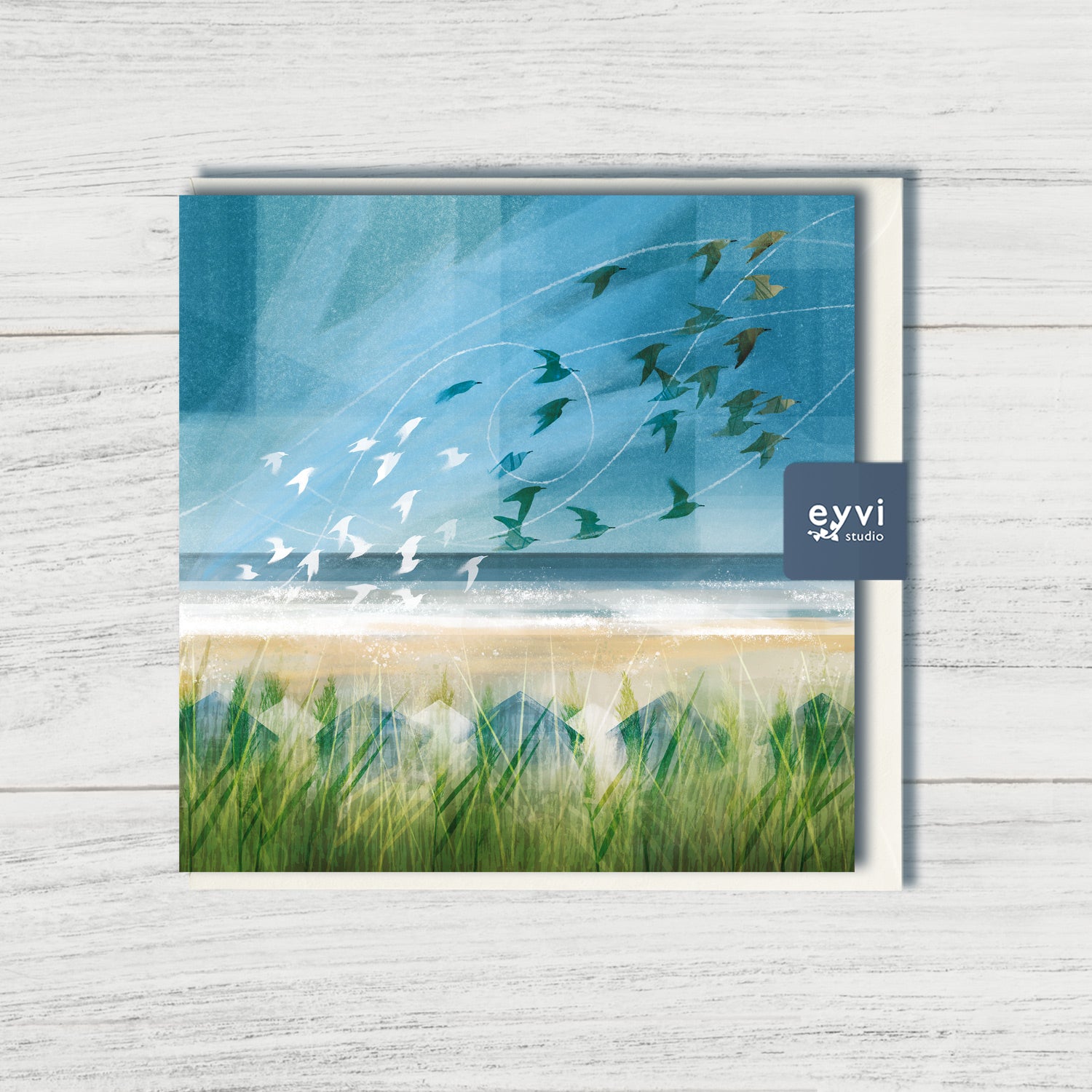 Brancaster Knots - Bird Greetings Card