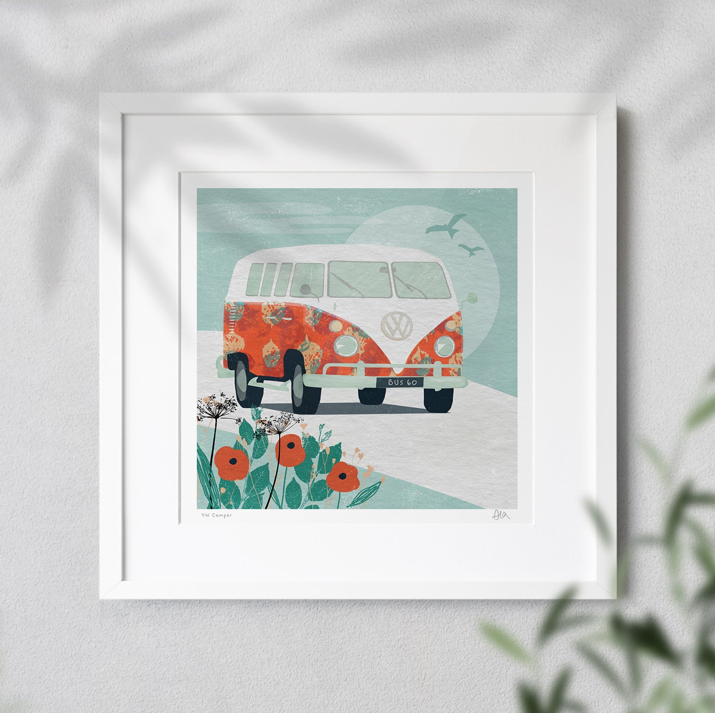 VW Camper Giclée Print