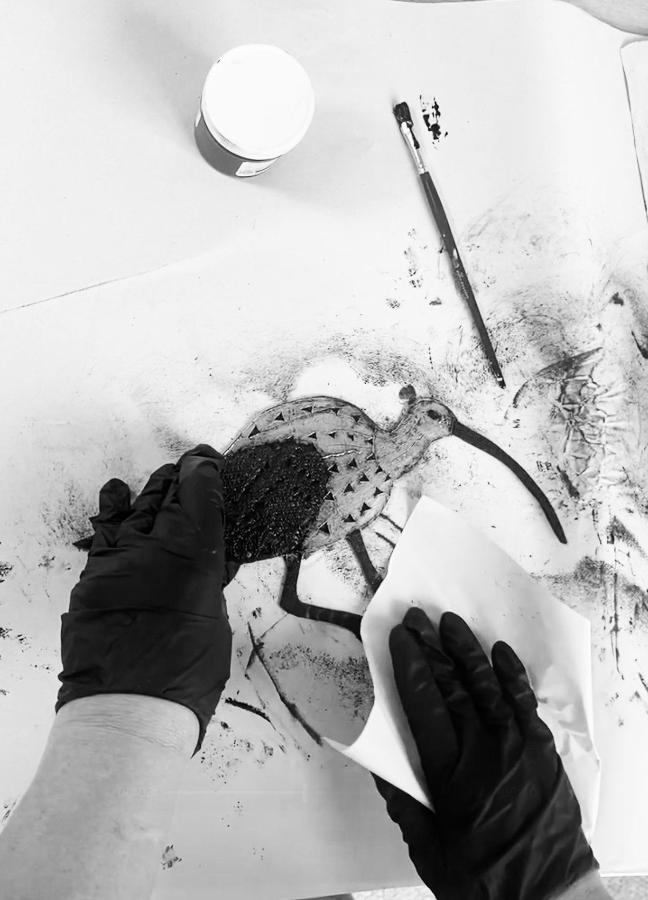 Curlew III Bird Giclée Print