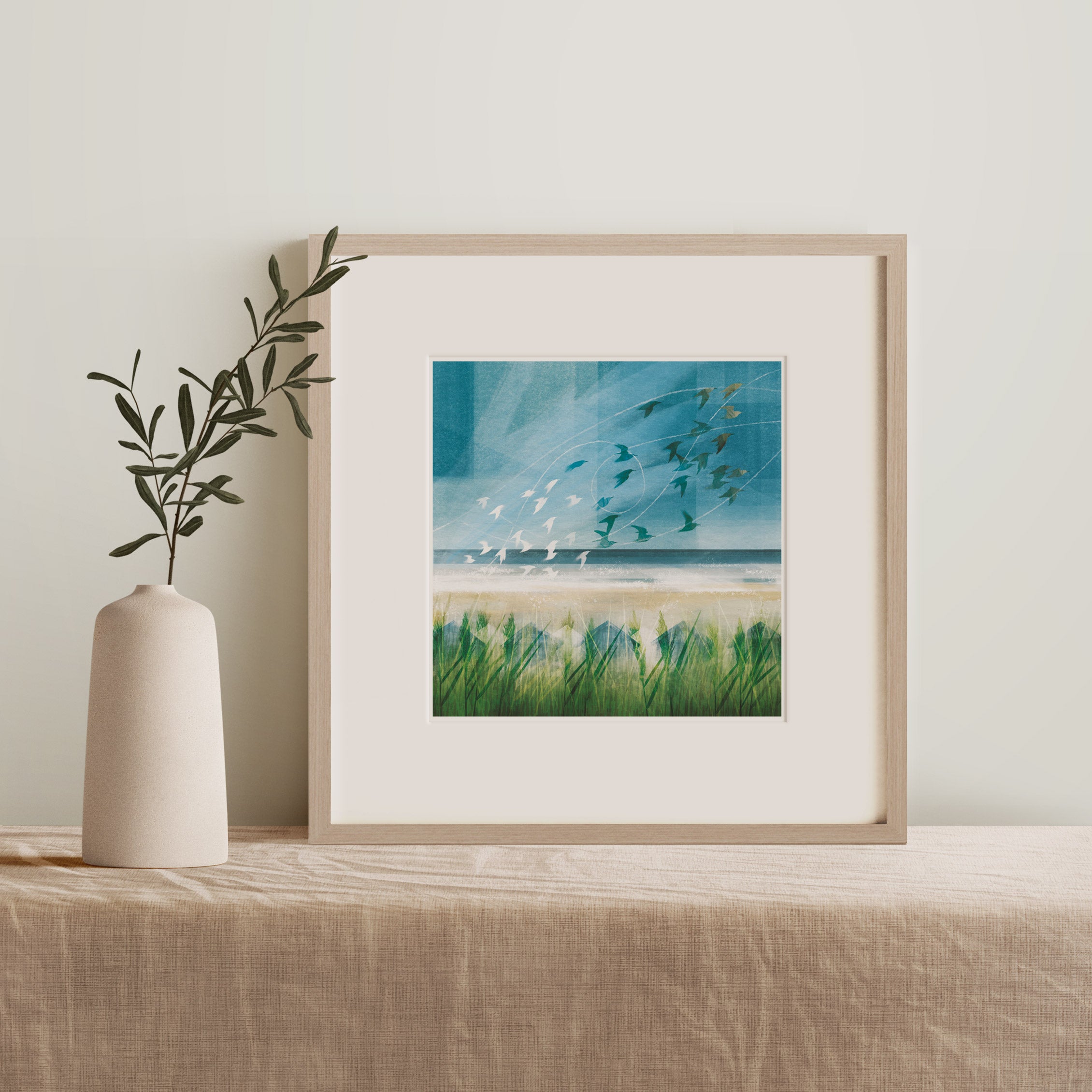 'Brancaster Knots' Giclée Print