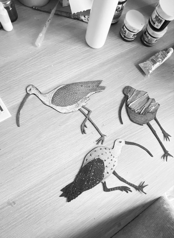 Curlew II bird giclée art print