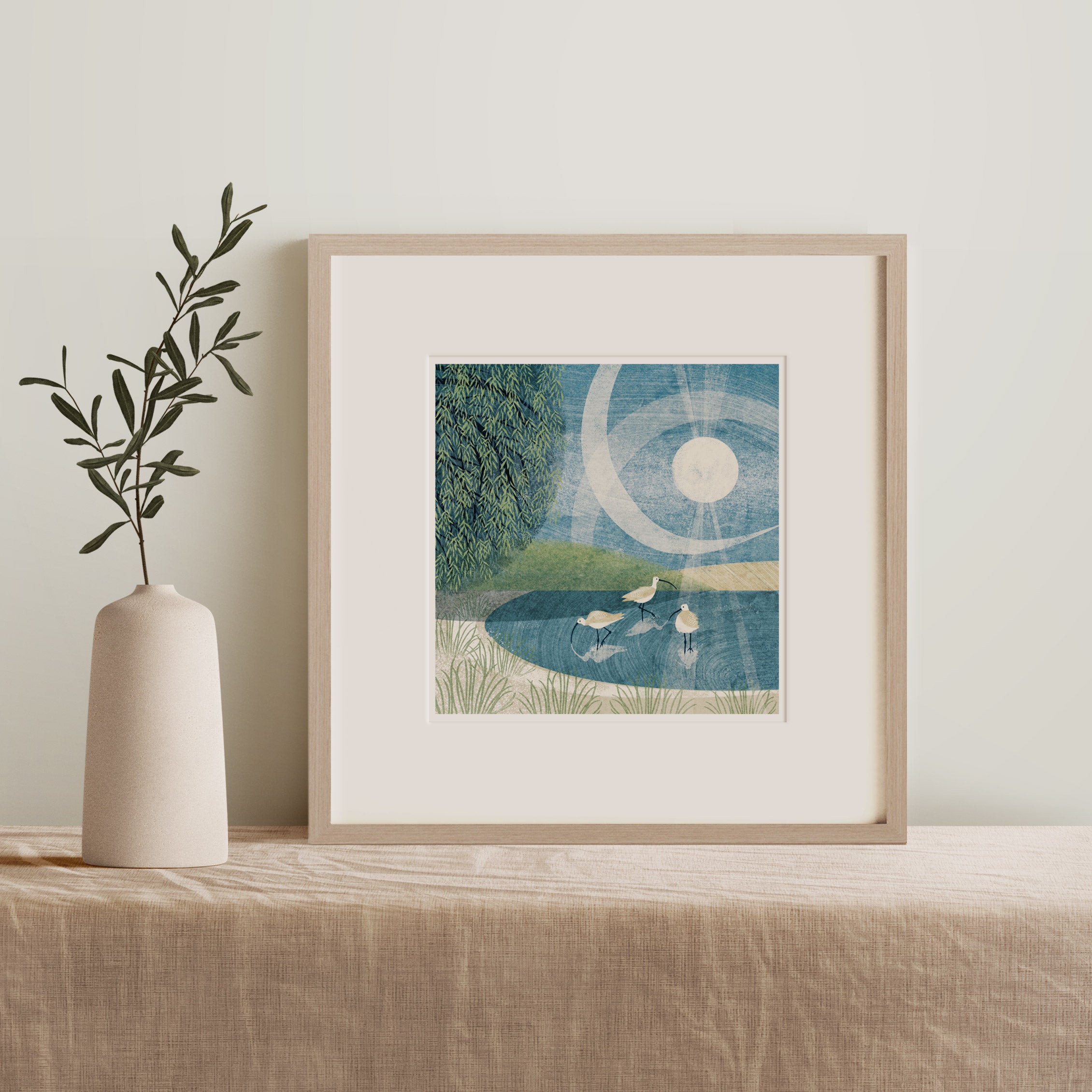 'Evening Call' Giclée Art Print