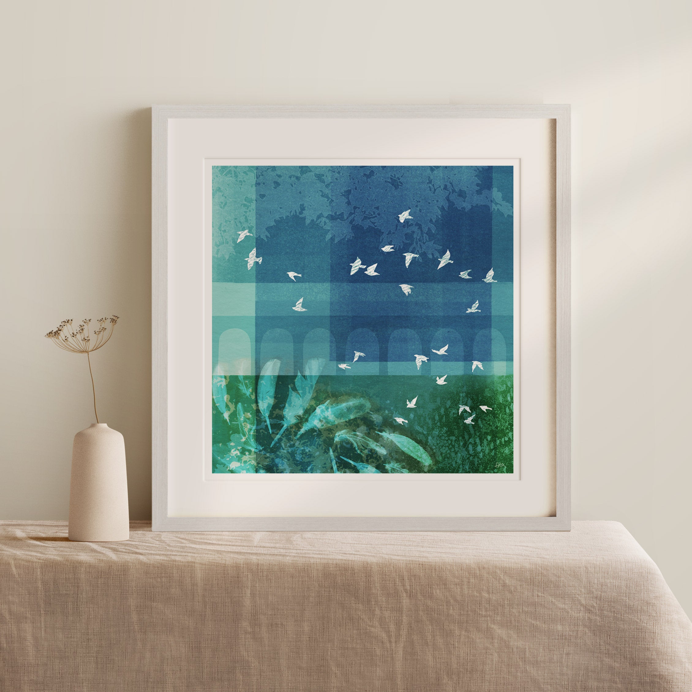 Large 'Abstract Skies' Giclée Print