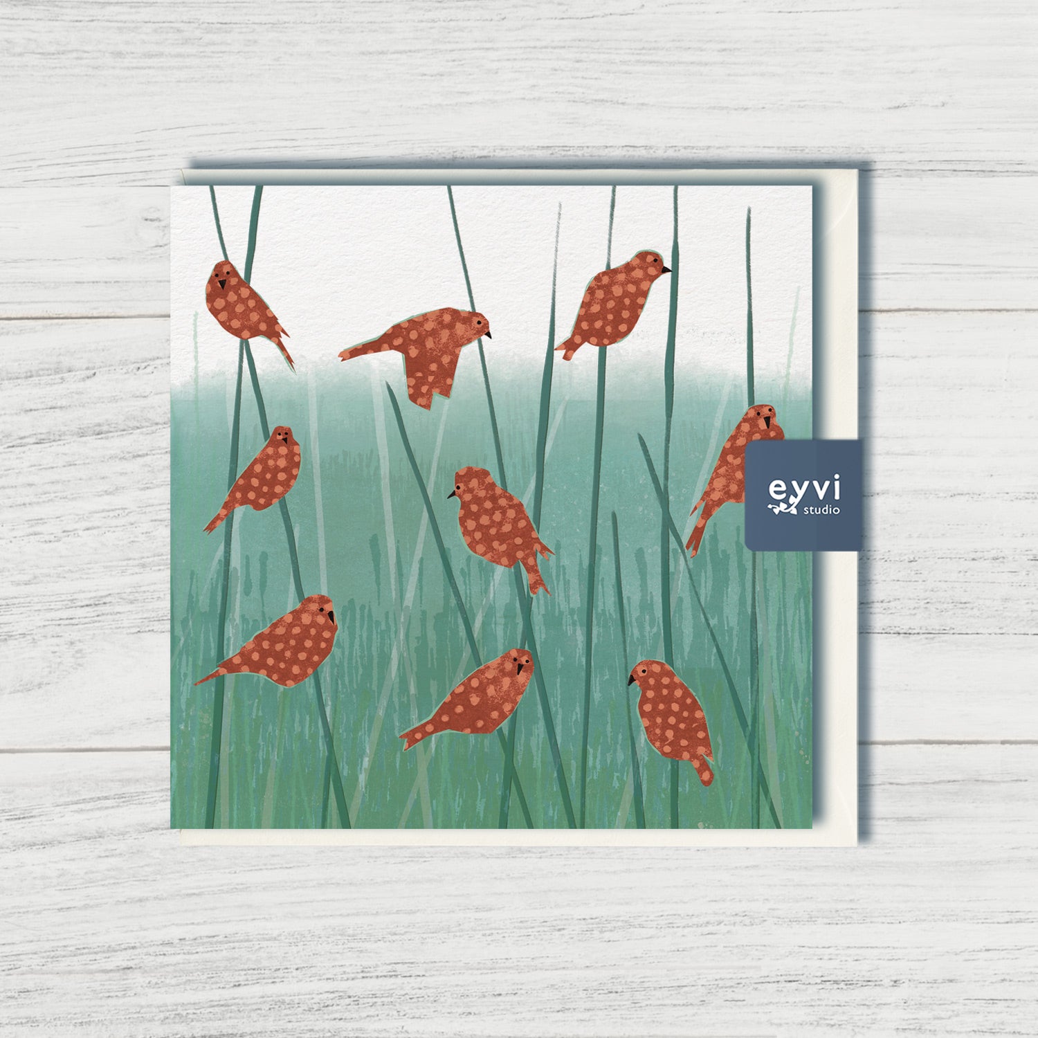 Linnets - Greetings Card