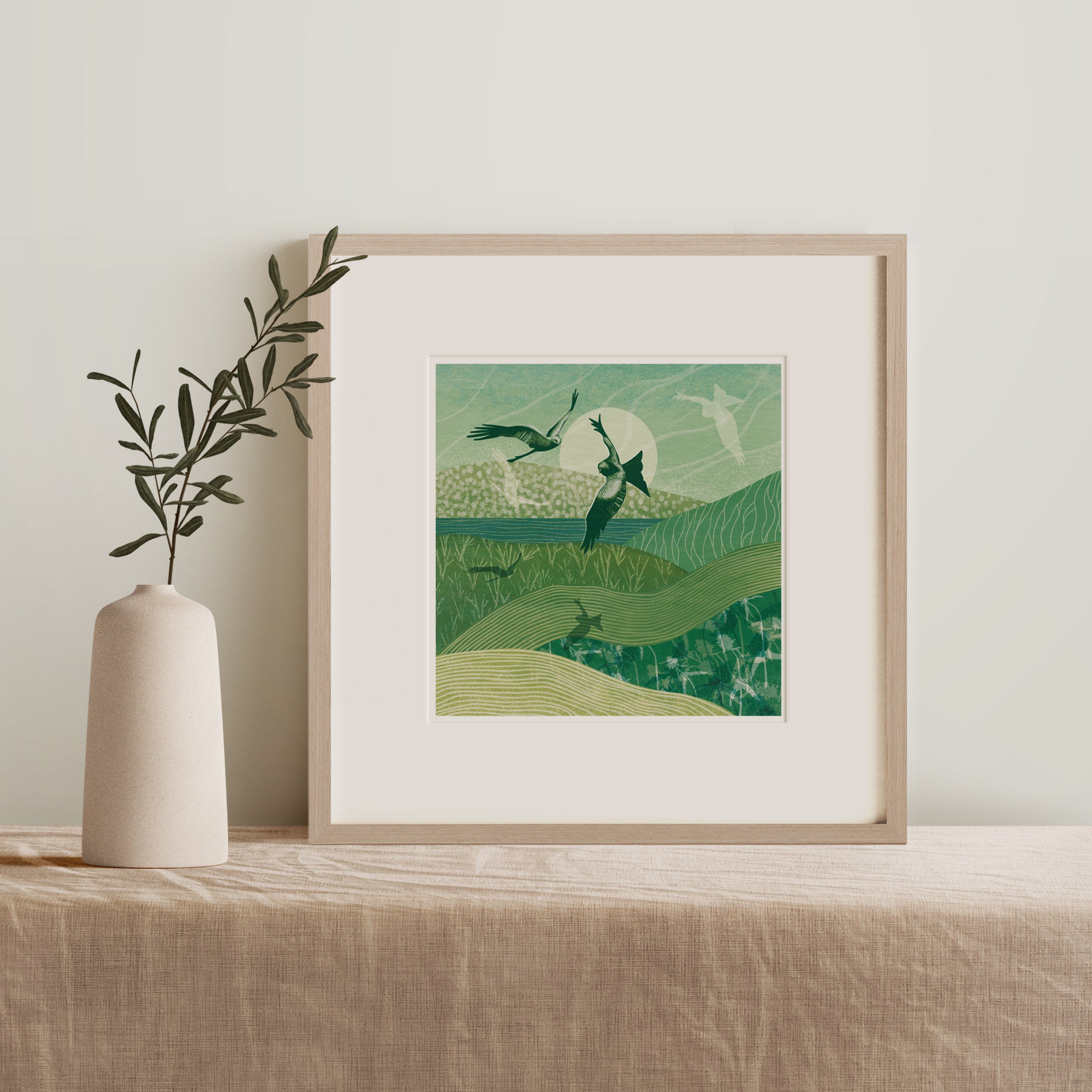 'Patchwork Kites' Giclée Print