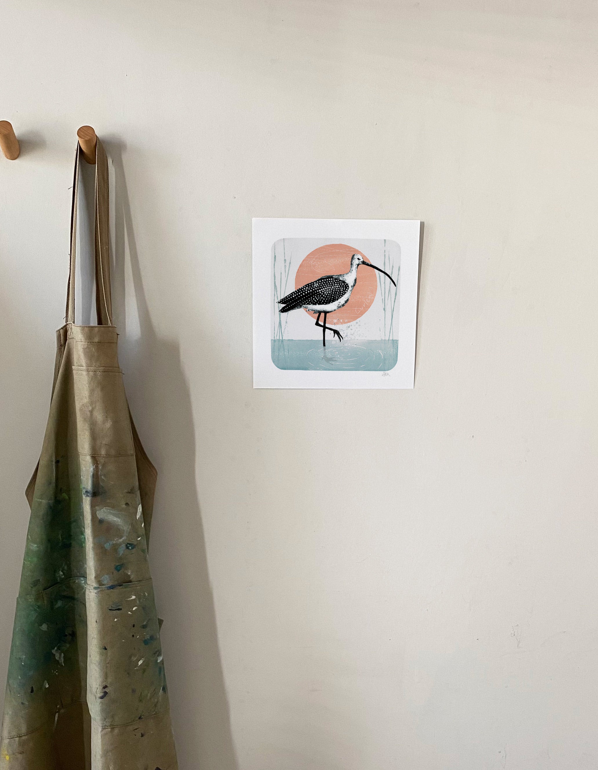 Curlew I Bird giclée art print