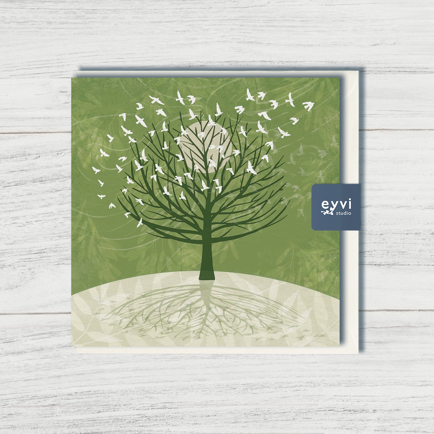Dawn Swarm - Murmuration Greetings Card