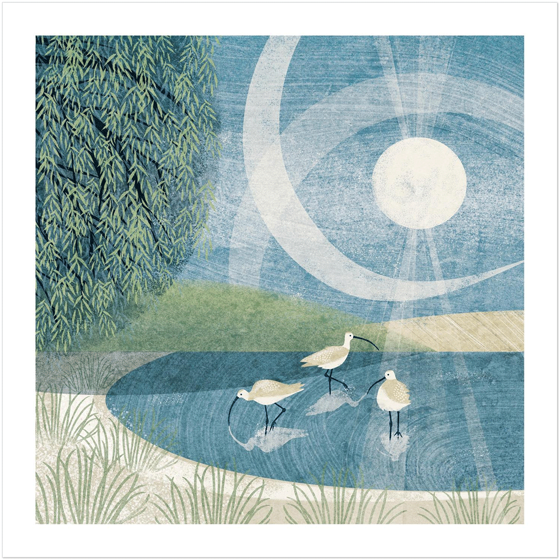 'Evening Call' Giclée Art Print